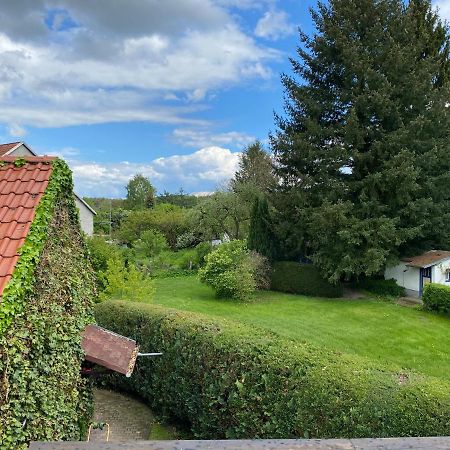 Ferienwohnung Zum Schloß Halbe Exterior foto